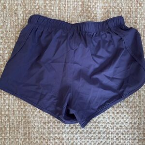 New Balance Blue Athletic Shorts Lightweight Elastic Waist